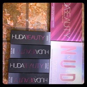 Huda, Dior, Giorgio Armani, && Tarte